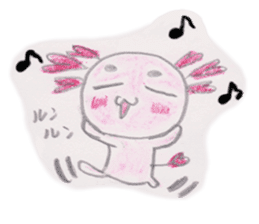 Love you Love you axolotl sticker #9428052