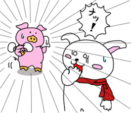 usainu and obuttyan sticker #9428313