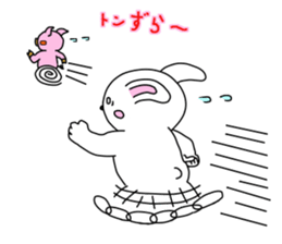 usainu and obuttyan sticker #9428321