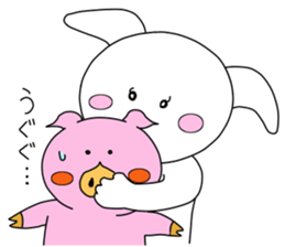 usainu and obuttyan sticker #9428328