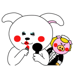 usainu and obuttyan sticker #9428331