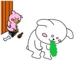 usainu and obuttyan sticker #9428332