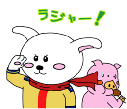 usainu and obuttyan sticker #9428338