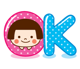 Kokeshi doll Kokeko chan sticker #9428399
