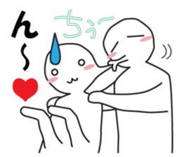 Earnestly "hug" sticker #9428477