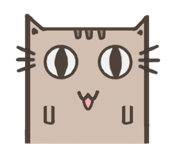 Lotte cat, the cutie cutie forever sticker #9428904