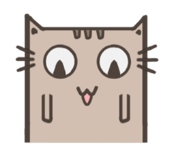 Lotte cat, the cutie cutie forever sticker #9428906