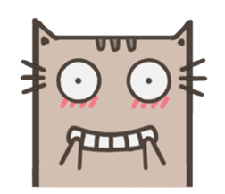 Lotte cat, the cutie cutie forever sticker #9428916