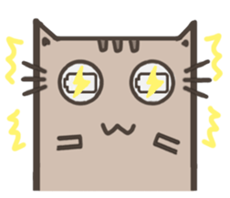 Lotte cat, the cutie cutie forever sticker #9428924