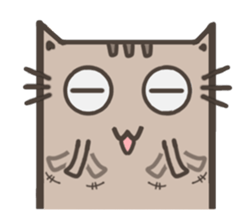 Lotte cat, the cutie cutie forever sticker #9428925