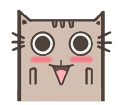 Lotte cat, the cutie cutie forever sticker #9428930