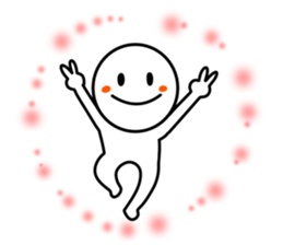 Smile Person Sticker sticker #9429340