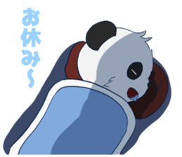 The office worker Panda sticker #9429556