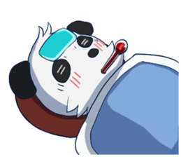 The office worker Panda sticker #9429571