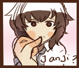 my Friends and my Family sticker #9429955