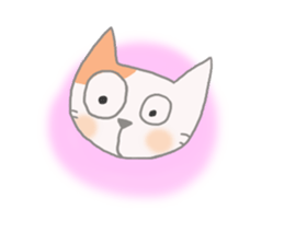 The healing white cat 2 sticker #9430039