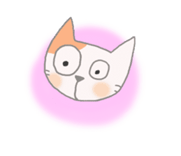 The healing white cat 2 sticker #9430039