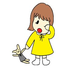 megu's hand-drawn sticker sticker #9430307