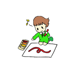 megu's hand-drawn sticker sticker #9430312