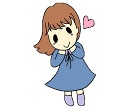 megu's hand-drawn sticker sticker #9430314