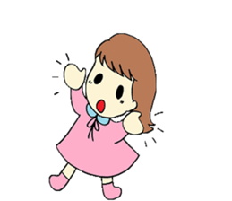 megu's hand-drawn sticker sticker #9430324