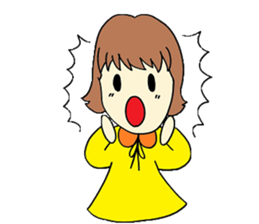 megu's hand-drawn sticker sticker #9430329