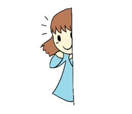 megu's hand-drawn sticker sticker #9430330