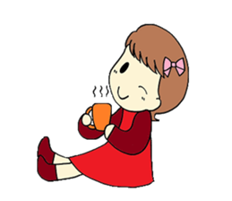 megu's hand-drawn sticker sticker #9430334