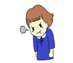 megu's hand-drawn sticker sticker #9430335