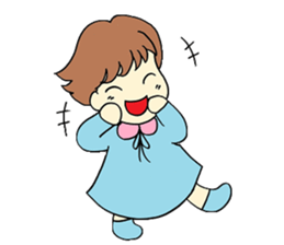 megu's hand-drawn sticker sticker #9430341