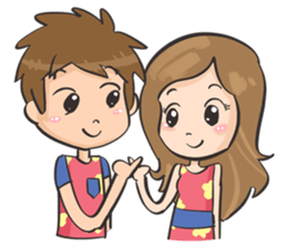 In a relationship sticker #9430595