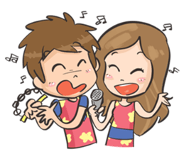 In a relationship sticker #9430612