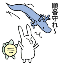 Rabbit of fairy tale talk 3 sticker #9431196