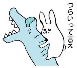 Rabbit of fairy tale talk 3 sticker #9431199