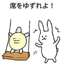 Rabbit of fairy tale talk 3 sticker #9431209