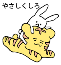 Rabbit of fairy tale talk 3 sticker #9431215