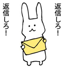 Rabbit of fairy tale talk 3 sticker #9431217