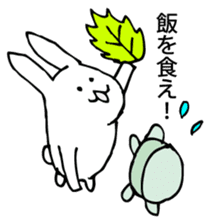 Rabbit of fairy tale talk 3 sticker #9431222