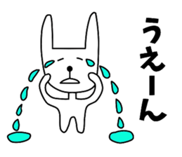 Nantaka's rabbit sticker sticker #9431256