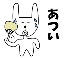 Nantaka's rabbit sticker sticker #9431259