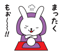 Divination rabbit 2 sticker #9431456