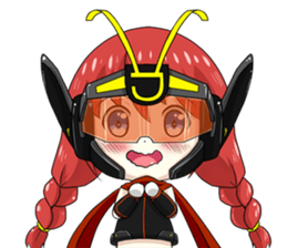 J-HERO GIRL sticker #9431585