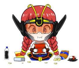 J-HERO GIRL sticker #9431589