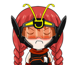 J-HERO GIRL sticker #9431591