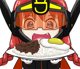 J-HERO GIRL sticker #9431598