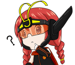 J-HERO GIRL sticker #9431600