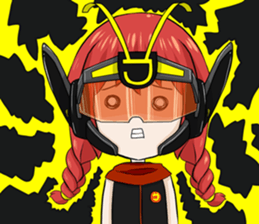 J-HERO GIRL sticker #9431608