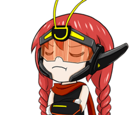 J-HERO GIRL sticker #9431609