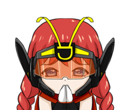 J-HERO GIRL sticker #9431610