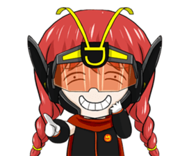 J-HERO GIRL sticker #9431612